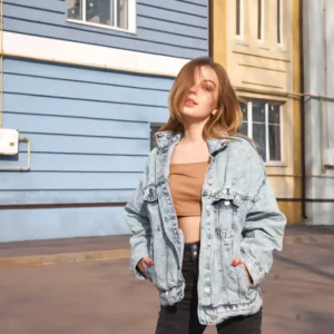 Chaqueta vaquera oversize